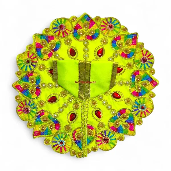 Laddu_Gopal_Poshak/Dress_|_Bal_Gopal_Poshak_|_Kanha_Ji_Vastra_For_Small_Idol_For_Size_1_Pack_Of_6_Handmade_Jari_&_Stone_Work