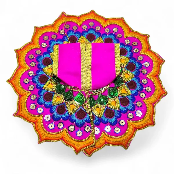 Premium_Laddu_Gopal_Poshak_|_Bal_Gopal_Poshak_|_Kanha_Ji_Dress_For_Small_Idol_For_Size_1_Pack_Of_6_Handmade_Mor_Pankh_Embroidery_Dress_With_Jari_Work