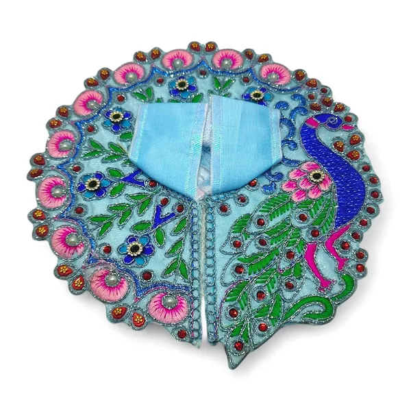 Premium_Laddu_Gopal_Poshak_|_Bal_Gopal_Poshak_|_Kanha_Ji_Dress_For_Small_Idol_For_Size_3_Pack_Of_6_Handmade_Beautiful_Peacock_Embroidery_Dress_With_Stone_&_Pearl_Work