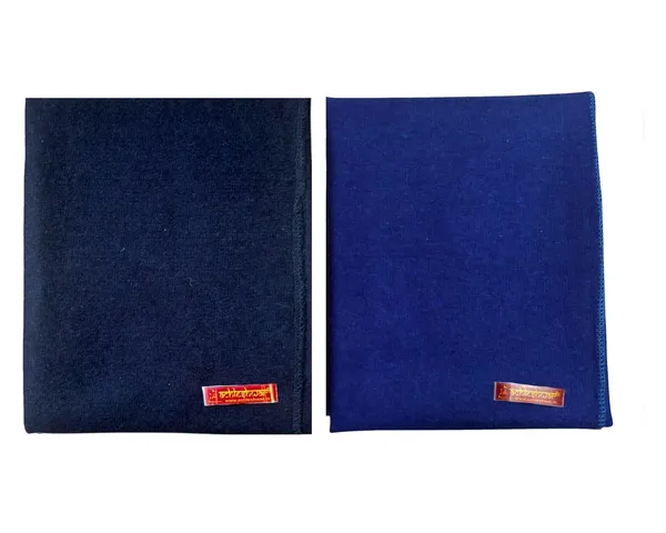 Combo_Of_Premium_Navyblue_&_Darkblue_Woolen_Aasan_Completely_Handcrafted_Perfect_Mat_For_Meditation_&_Prayers_-_Soft,_Comfortable(Size_23_X_30_Inch)