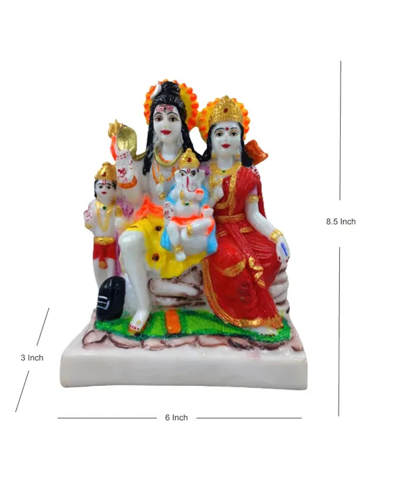 Marble_Lord_Shiva_Parvati_Kartikeya_And_Ganesha_Murti_Shiv_Family_Parivar_Idol_Statue_For_Home_DÃ¯Â¿Â½Cor_Mandir_Temple_Gift_Showpiece_9_Inch_Height