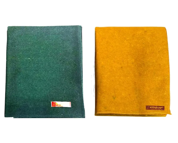 Combo_Of_Premium_Green_&_Yellow_Woolen_Aasan_Completely_Handcrafted_Perfect_Mat_For_Meditation_&_Prayers_-_Soft,_Comfortable_(Size_23_X_30_Inch)