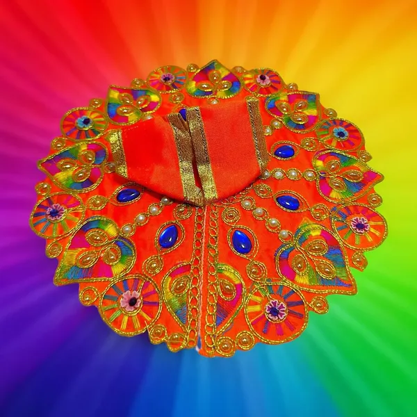 Laddu_Gopal_Poshak/Dress_|_Bal_Gopal_Poshak_|_Kanha_Ji_Vastra_For_Small_Idol_For_Size_5_Pack_Of_6_Handmade_Jari_&_Stone_Work