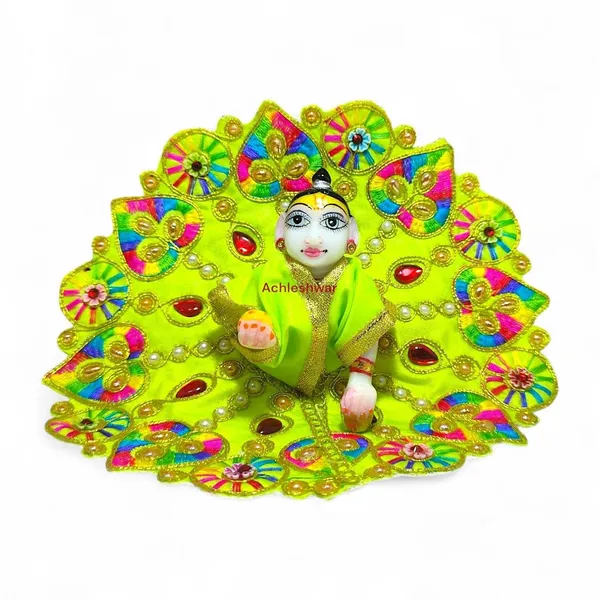 Laddu_Gopal_Poshak/Dress_|_Bal_Gopal_Poshak_|_Kanha_Ji_Vastra_For_Small_Idol_For_Size_5_Pack_Of_6_Handmade_Jari_&_Stone_Work
