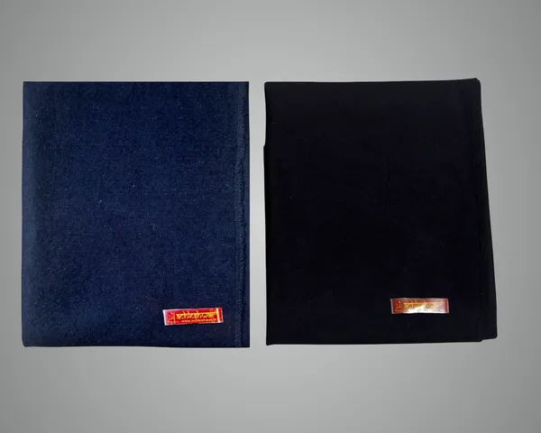 Combo_Of_Premium_Dark_Blue_&_Black_Woolen_Aasan_Completely_Handcrafted_Perfect_Mat_For_Meditation_&_Prayers_-_Soft,_Comfortable(Size_23_X_30_Inch)
