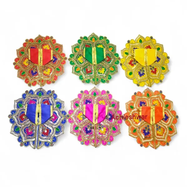 Premium_Laddu_Gopal_Poshak_|_Bal_Gopal_Poshak_|_Kanha_Ji_Dress_For_Small_Idol_For_Size_6_Pack_Of_6_Handmade_Embroidery_Dress_With_Jhari_Work