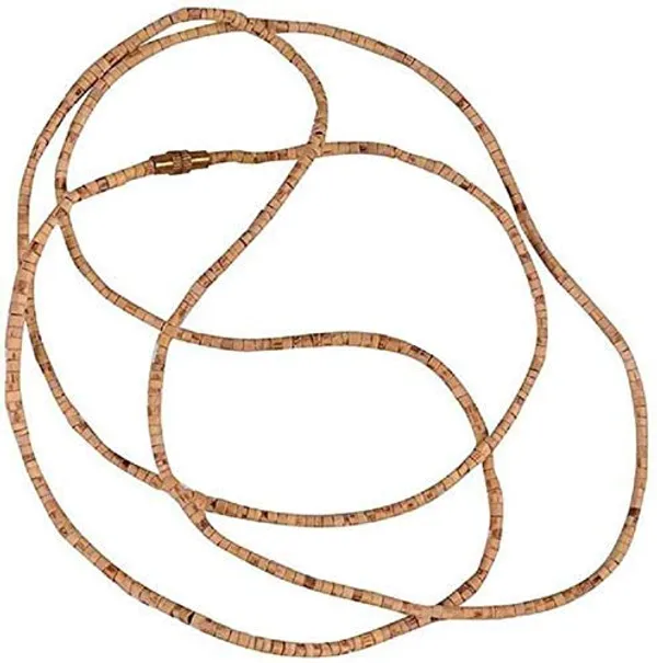 Tulsi_Kanthi/Kanth_Mala_Small_Beads(Barik)_For_|Wearing||Puja|.Unisex_Wooden_Basil_Rosary,(Length:15"_Inch_Bead_Size:_2Mm);Ach214