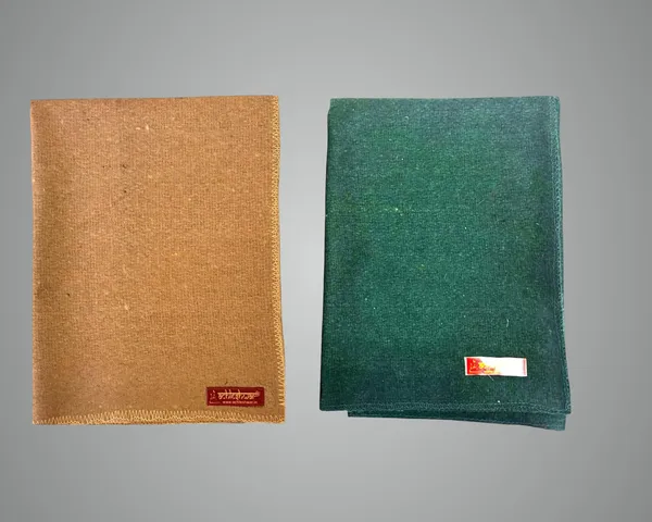 Combo_Of_Premium_Green_&_Brown_Woolen_Aasan_Completely_Handcrafted_Perfect_Mat_For_Meditation_&_Prayers_-_Soft,_Comfortable(Size_23_X_30_Inch)