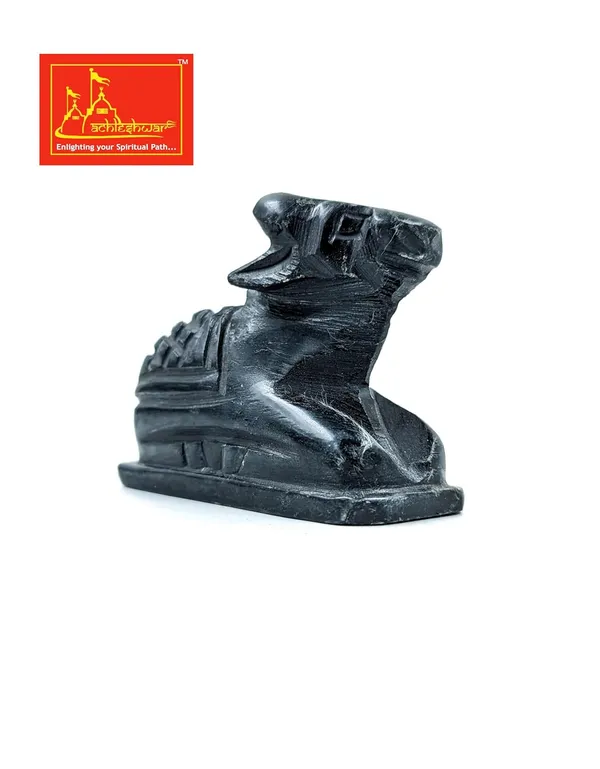 Original_Hand_Crafted_Black_Marble_Shivling_&_Nandi_For_Pooja|Mandir|Decor|Office|Gifting_(2.5_Inch)