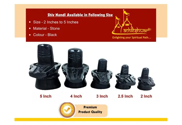 Original_Hand_Crafted_Black_Marble_Shivling_For_Pooja|Mandir|Decor|Office|Gifting|2.5_Inch