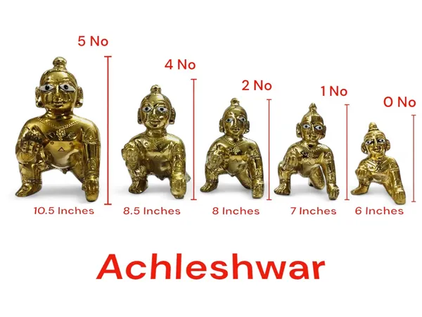 Presents_Gold_Designer_Attractive_Pure_Ashtdhatu_Laddu_Gopal_Idol_|_Puja_|_Decor_|_Home_|_Office_Size:-_5_No.