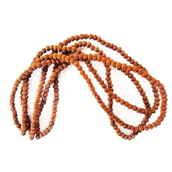 Original_Lab_Certified_Unisex_Rosary_Nepali_108+1_Beads_Rudraksha_5_Mukhi_Mala_For_Wearing,_Japa,_Meditation,_Chanting,_Puja_(Natural_Brown,_4Mm)
