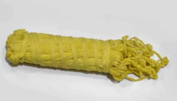 Peela(Yellow)_Janeu_Threads_For_Increasing_Confidence_And_Concentration;Ach351