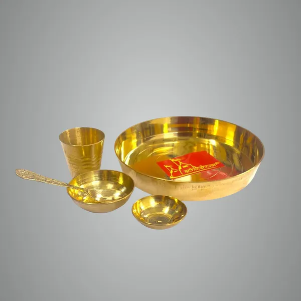 Ashtadhantu_Laddu_Gopal_Bhog_Thali_With_Glass,_Two_Bowl_And_Spoon/Krishna_Bhog_Set