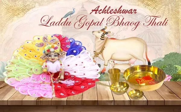 Ashtadhantu_Laddu_Gopal_Bhog_Thali_With_Glass,_Two_Bowl_And_Spoon/Krishna_Bhog_Set_(Medium,_5)