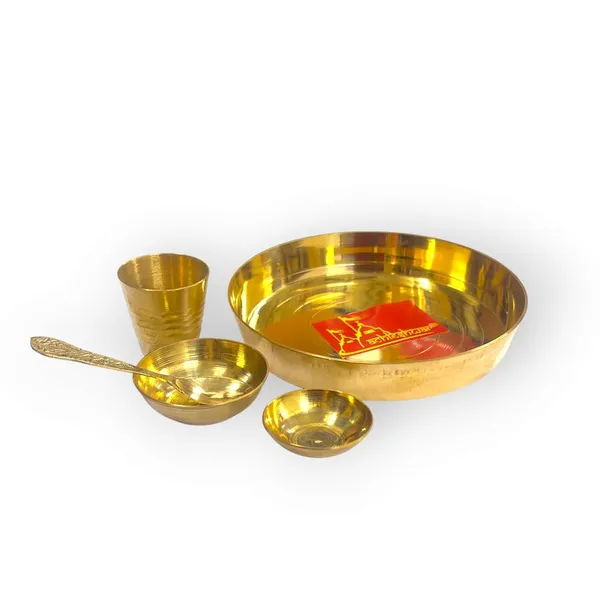 Ashtadhantu_Laddu_Gopal_Bhog_Thali_With_Glass,_Two_Bowl_And_Spoon/Krishna_Bhog_Set_(Medium,_5)
