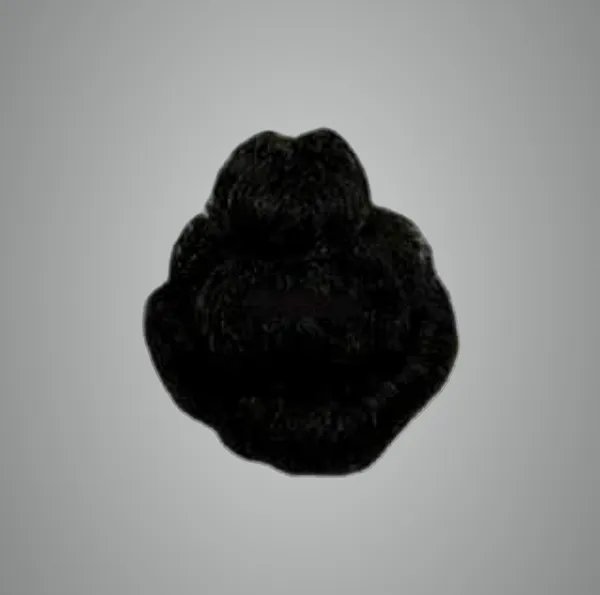 Ladoo_Gopal_Shinning_Hair/Original_Hair/Kanha_Baal/Krishna_Baal(Black)_(2_No_Ladoo_Gopal)