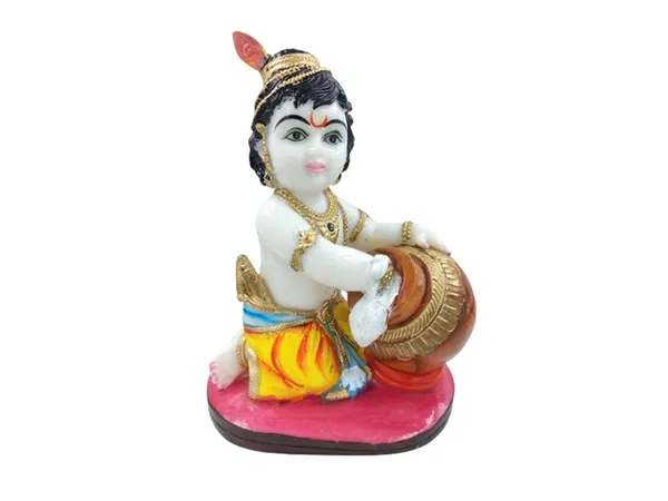 Cultured_Marble_Hand_Crafted_Baby_Krishna_I_Lord_Krishna_I_Makhan_Chor_Statue_For_For_Pooja,_Gift_&_Home/Office_Decoration_I_(7.5X6Inch)