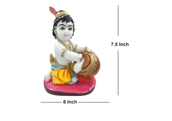 Cultured_Marble_Hand_Crafted_Baby_Krishna_I_Lord_Krishna_I_Makhan_Chor_Statue_For_For_Pooja,_Gift_&_Home/Office_Decoration_I_(7.5X6Inch)