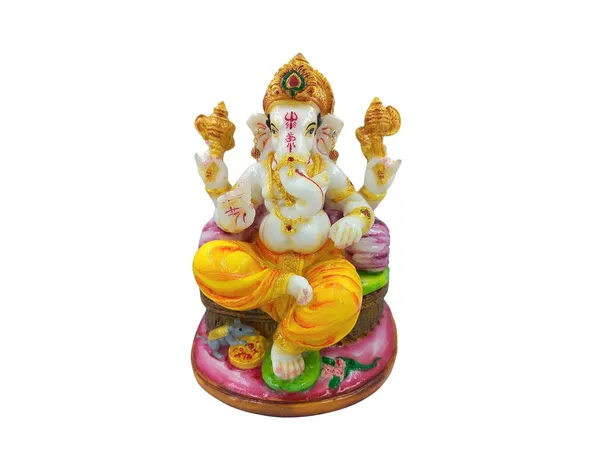 Cultured_Marble_Hand_Crafted_Ganesh_Idol_I_Ganesha_Statue_I_Lord_Ganapathi_Radium_Statue_For_Pooja,_Gift_&_Home/Office_Decoration_I_(Green)(12Inch)