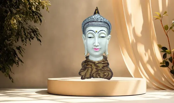 Cultured_Marble_Hand_Crafted_Buddha_Statues_And_Figurine_For_Home/Office_Decor_&_Gift_(15_Inch)