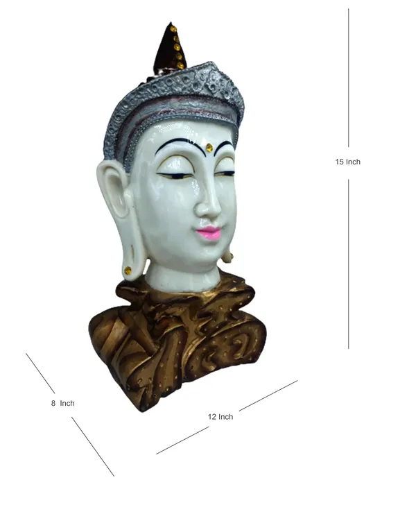 Cultured_Marble_Hand_Crafted_Buddha_Statues_And_Figurine_For_Home/Office_Decor_&_Gift_(15_Inch)
