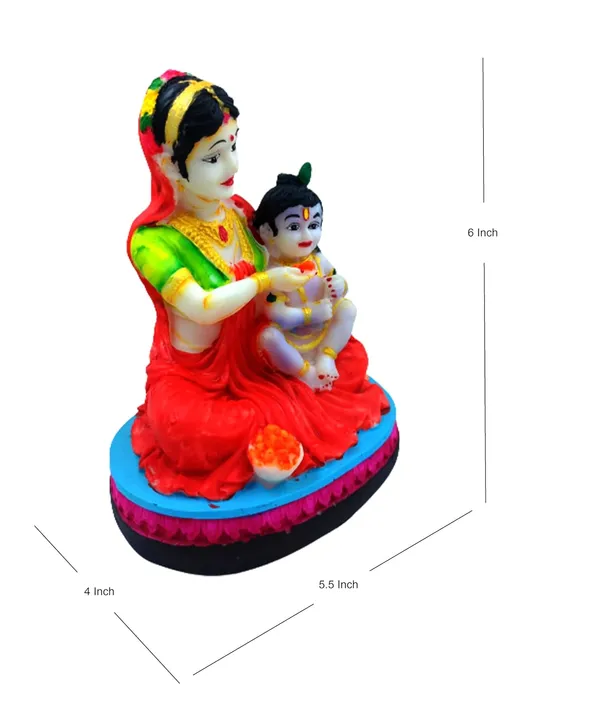 Cultured_Marble_Hand_Crafted_Yashoda_Maa_With_Her_Child_Baal_Gopal_Statue,Idol,Showpiece_Figurine_For_Home_Decor_Pooja_Room_&_Gift_(6_Inch)