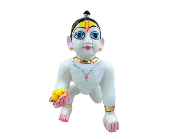 Cultured_Marble_Hand_Crafted_Statue_Of_Laddu_Gopal_Kanha_Ji_Statue_Murti_Bal_Gopal_Idol_(White)_For_Pooja,_Gift_&_Home/Office_Decoration_(Size_11Inch)