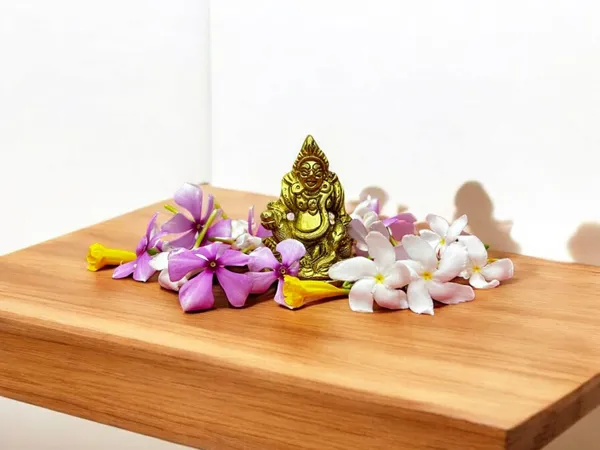 Pure_Ashtadhatu_Handcarved_Kuber_Medium_Size_Sitting_On_Singhasan|Office||Home||Temple||Gift|Handcarved_Superfine_Finish_Lacquer_Coated.