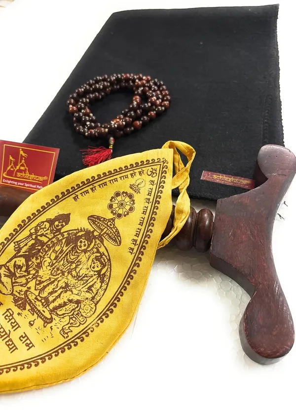 Premium_Meditation_Combo_Black_Woollen_Aasan_With_Gomukhi,Lal_Chandan_Mala_&_Jap_Mala_Stand_Perfect_Mat_For_Meditation_&_Prayers_Comfortable_On_Direct_Sitting_On_The_Ground_And_Worshiping.