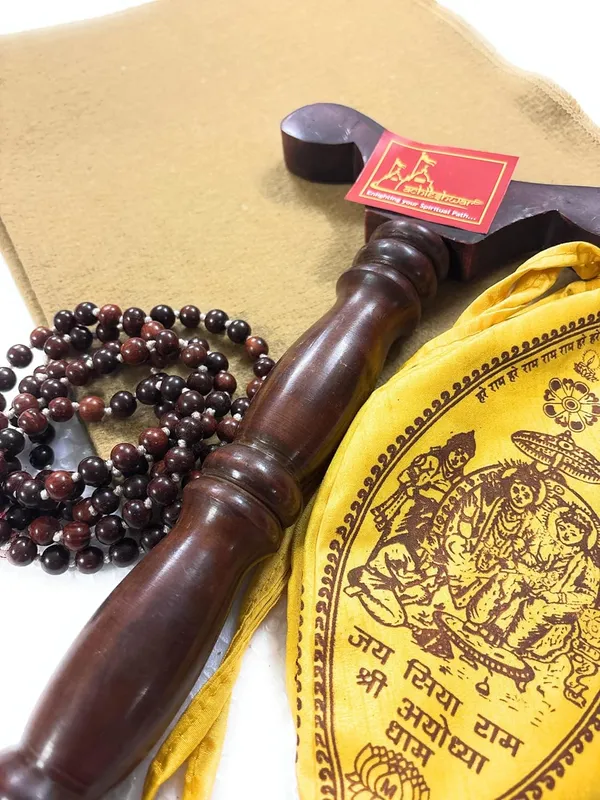 Premium_Meditation_Combo_Brown_Woollen_Aasan_With_Gomukhi,Lal_Chandan_Mala_&_Jap_Mala_Stand_Perfect_Mat_For_Meditation_&_Prayers_Comfortable_On_Direct_Sitting_On_The_Ground_And_Worshiping.