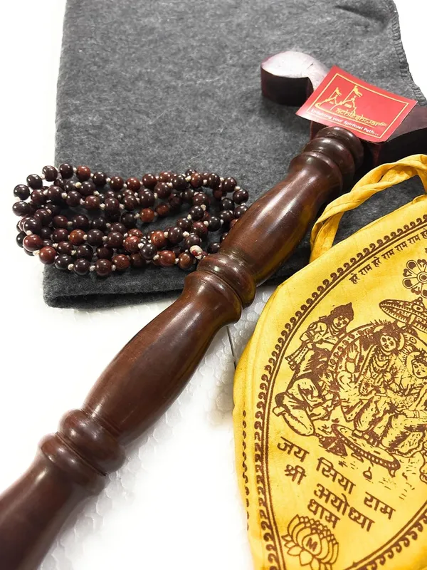 Premium_Meditation_Combo_Grey_Woollen_Aasan_With_Gomukhi,Lal_Chandan_Mala_&_Jap_Mala_Stand_Perfect_Mat_For_Meditation_&_Prayers_Comfortable_On_Direct_Sitting_On_The_Ground_And_Worshiping.