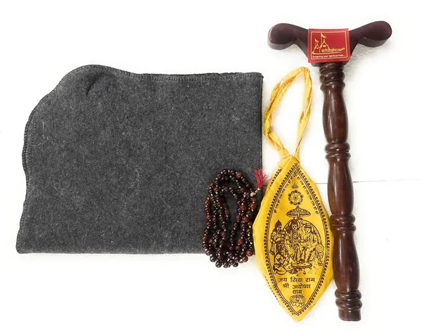 Premium_Meditation_Combo_Grey_Woollen_Aasan_With_Gomukhi,Lal_Chandan_Mala_&_Jap_Mala_Stand_Perfect_Mat_For_Meditation_&_Prayers_Comfortable_On_Direct_Sitting_On_The_Ground_And_Worshiping.