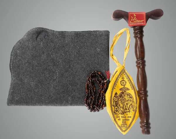 Premium_Meditation_Combo_Grey_Woollen_Aasan_With_Gomukhi,Lal_Chandan_Mala_&_Jap_Mala_Stand_Perfect_Mat_For_Meditation_&_Prayers_Comfortable_On_Direct_Sitting_On_The_Ground_And_Worshiping.
