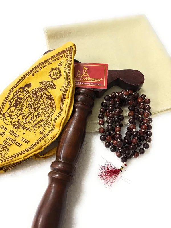 Premium_Meditation_Combo_White_Woollen_Aasan_With_Gomukhi,Lal_Chandan_Mala_&_Jap_Mala_Stand_Perfect_Mat_For_Meditation_&_Prayers_Comfortable_On_Direct_Sitting_On_The_Ground_And_Worshiping.