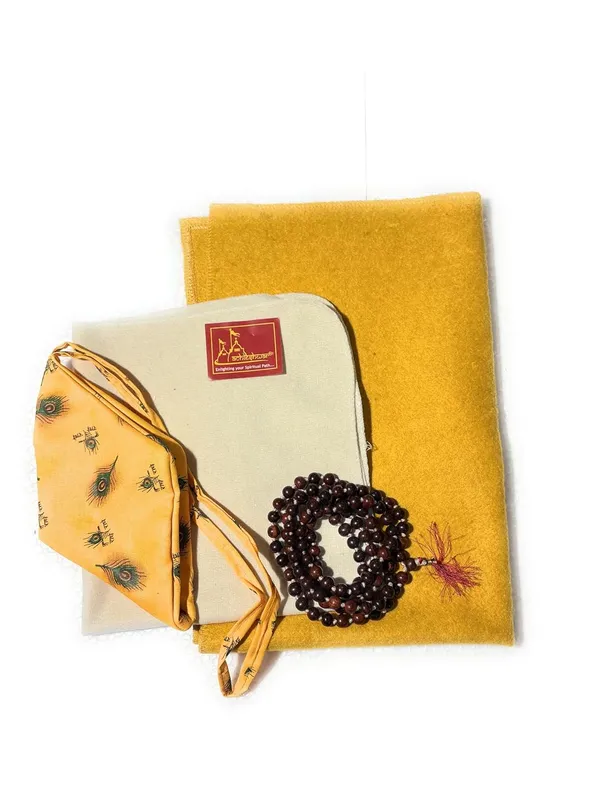 Premium_Meditation_Combo_Yellow,White_Woollen_Aasan_With_Singal_Gomukhi_&_Lal_Chandan_Mala/Perfect_Mat_For_Meditation_&_Prayers_Comfortable_On_Direct_Sitting_On_The_Ground_And_Worshiping.