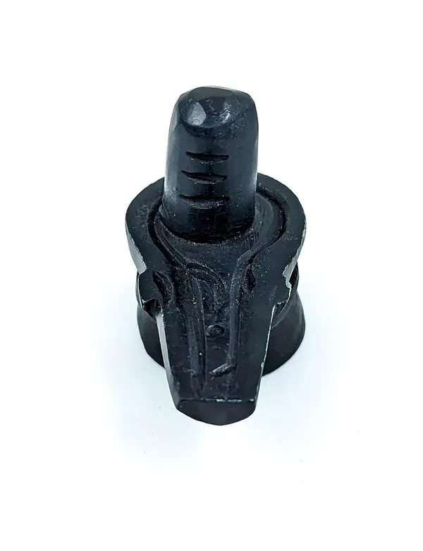 Original_Hand_Crafted_Black_Marble_Shivling_For_Pooja/Mandir_3X2_Size