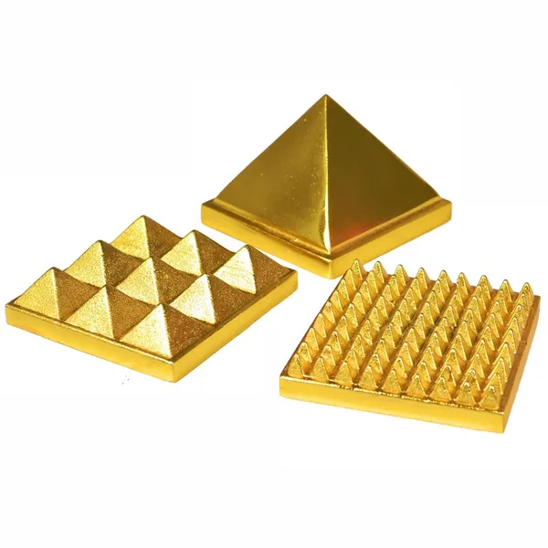 3_Layer_Brass_Pyramid_-_Vastu_Correction_Tool_For_Positive_Energy_&_Home_Decor_Pack_Of_1