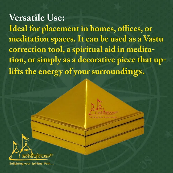 3_Layer_Brass_Pyramid_-_Vastu_Correction_Tool_For_Positive_Energy_&_Home_Decor_Pack_Of_1