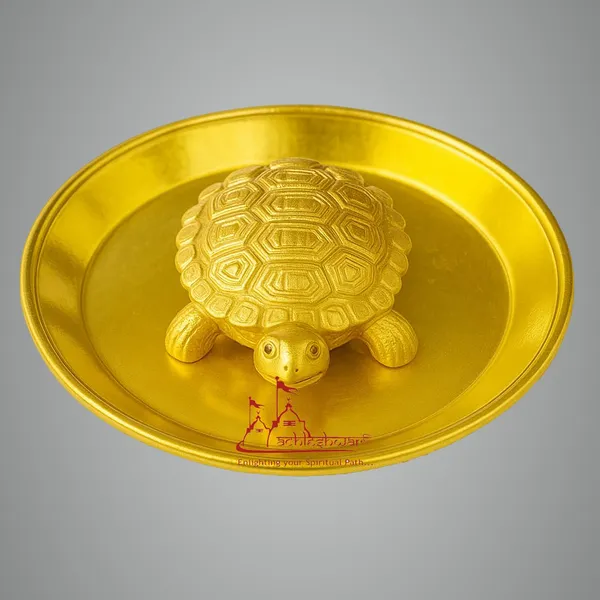 Vastu_Feng_Shui_Brass_Tortoise_With_Plate_For_Career_Opportunities_And_Good_Luck_Brass_Turtle_Metal_Kachua_Plate_Handicraft_Decor_Gift_Items_For_Home_&_Office_For_Mom_Dad_Housewarming_9_Cm