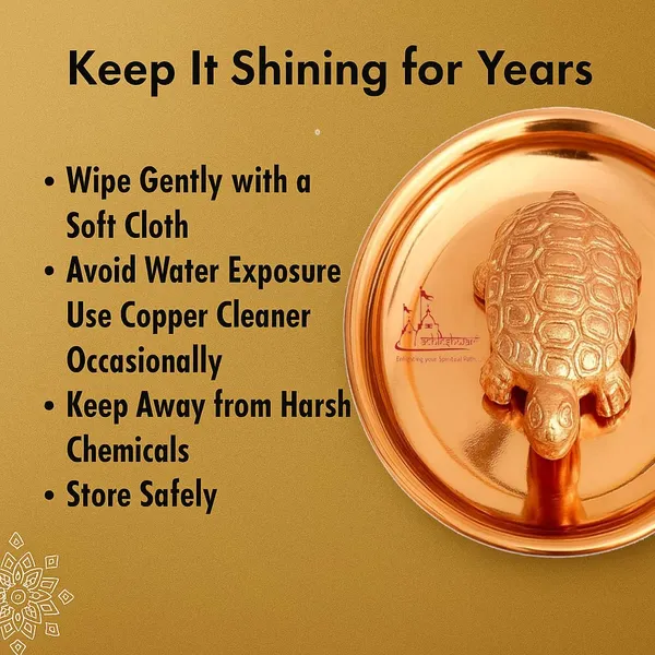 Vastu_Feng_Shui_Copper_Tortoise_With_Plate_For_Career_Opportunities_And_Good_Luck_Turtle_Metal_Kachua_Plate_Handicraft_Decor_Gift_Items_For_Home_&_Office_For_Mom_Dad_Housewarming_9_Cm