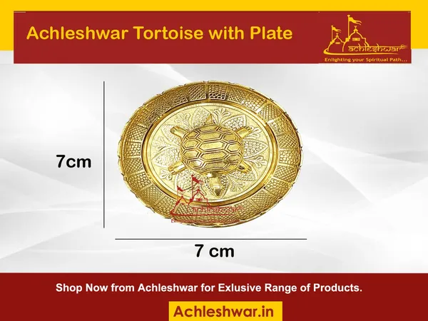 Vastu_Feng_Shui_Designer_Brass_Tortoise_With_Plate_For_Career_Opportunities_And_Good_Luck_Metal_Kachua_Plate_Handicraft_Decor_Gift_Items_For_Home_&_Office_Housewarming_7_Cm