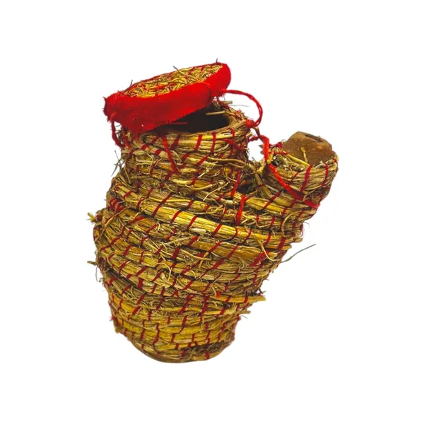 Jhari/Clay_Pot/Khush_Ni_Jhari_For_Cold_Water_Ã¢â€šÂ¬Ã¯Â¿Â½_Small_Mitti_Gada_|_Handmade_Earthen_Vessel_For_Laddu_Gopal,_Shrinathji,_Krishna_Ji_|_Kunja_Matka_For_Pooja_&_Decoration