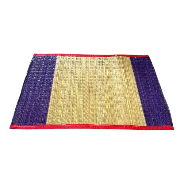 Hand_Made_Kusha_Grass_Aasan_For_Pooja/Home/Yoga/Meditation_(Multicolour)_44X56_Cm