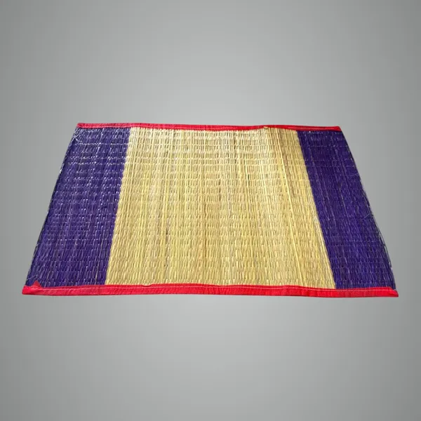 Hand_Made_Kusha_Grass_Aasan_For_Pooja/Home/Yoga/Meditation_(Multicolour)_44X56_Cm
