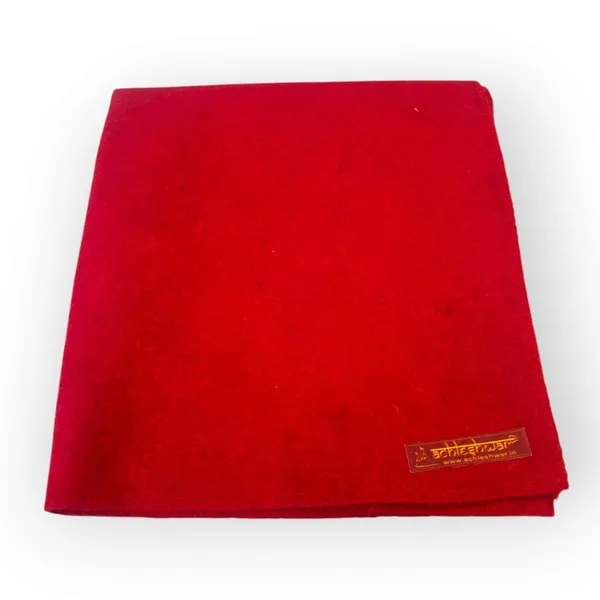 Premium_Red_Woolen_Aasan_-_Completely_Handcrafted_Perfect_Mat_For_Meditation_&_Prayers_-_Soft,_Comfortable_(Size_23_X_30_Inch)_Pack_Of_2