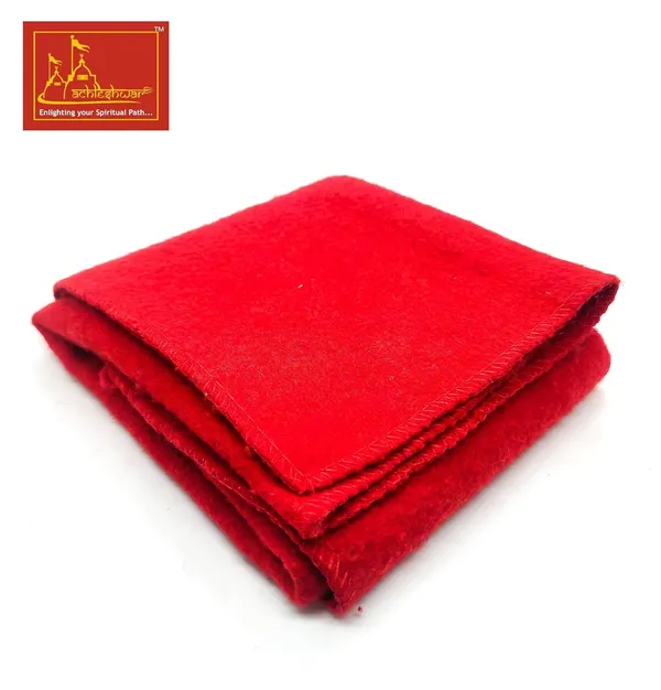 Premium_Red_Woolen_Aasan_-_Completely_Handcrafted_Perfect_Mat_For_Meditation_&_Prayers_-_Soft,_Comfortable_(Size_23_X_30_Inch)_Pack_Of_3