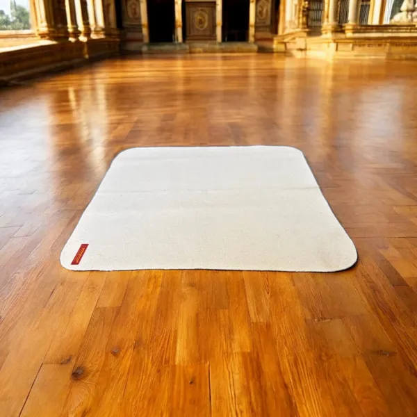 Premium_White_Woolen_Aasan_-_Completely_Handcrafted_Perfect_Mat_For_Meditation_&_Prayers_-_Soft,_Comfortable_(Size_26_X_26_Inch)_Pack_Of_4