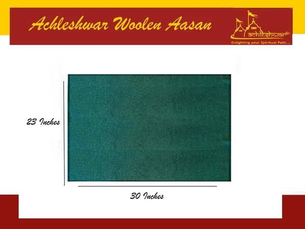 Premium_Green_Woolen_Aasan_-_Completely_Handcrafted_Perfect_Mat_For_Meditation_&_Prayers_-_Soft,_Comfortable(Size_23_X_30_Inch)_Pack_Of_1