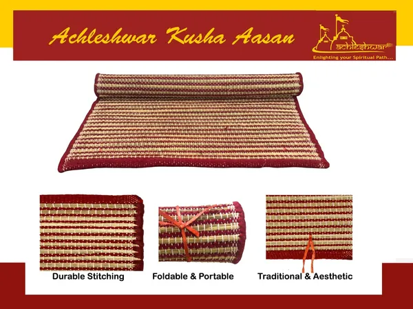Kusha_Aasan_(Kusha_Grass_And_Wool_Aasan_For_Puja,_Meditaion_&_Japa_60_X_60_Cm_Maroon